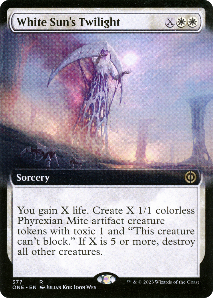 White Sun's Twilight (Extended Art) [Phyrexia: All Will Be One] | Eastridge Sports Cards & Games