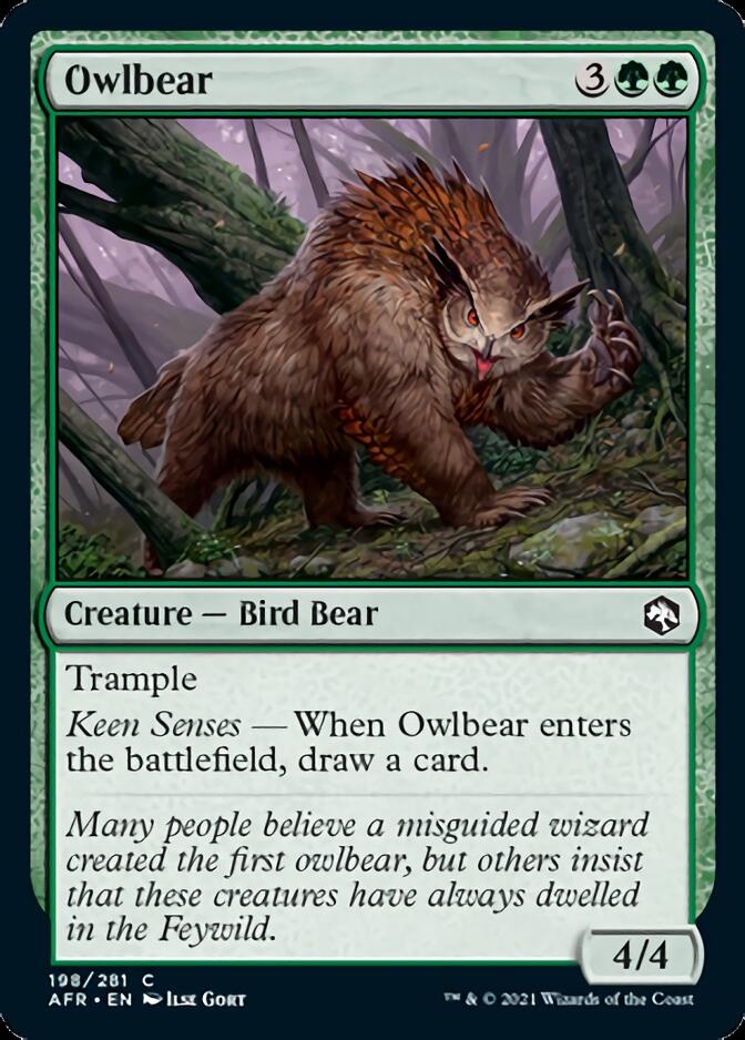 Owlbear [Dungeons & Dragons: Adventures in the Forgotten Realms] | Eastridge Sports Cards & Games