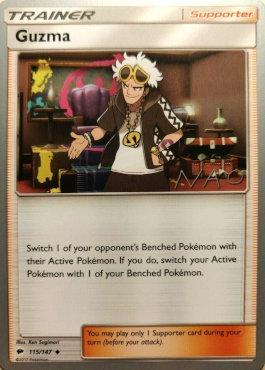 Guzma (115/147) (Buzzroc - Naohito Inoue) [World Championships 2018] | Eastridge Sports Cards & Games