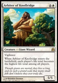 Arbiter of Knollridge [Commander 2011]