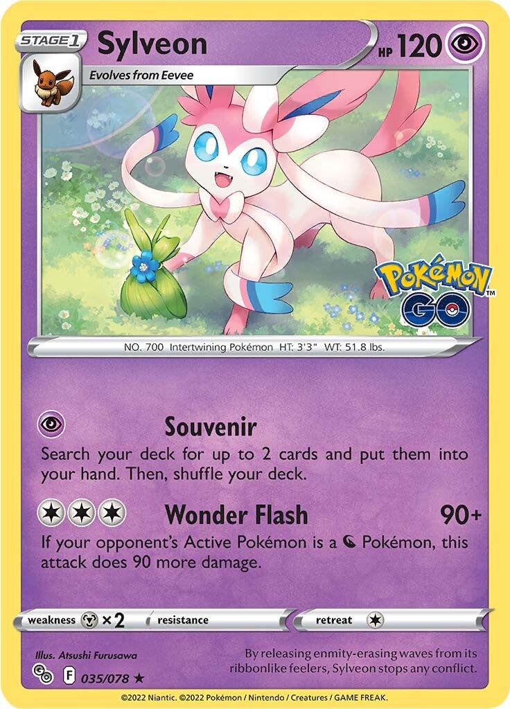 Sylveon (035/078) [Pokémon GO] | Eastridge Sports Cards & Games