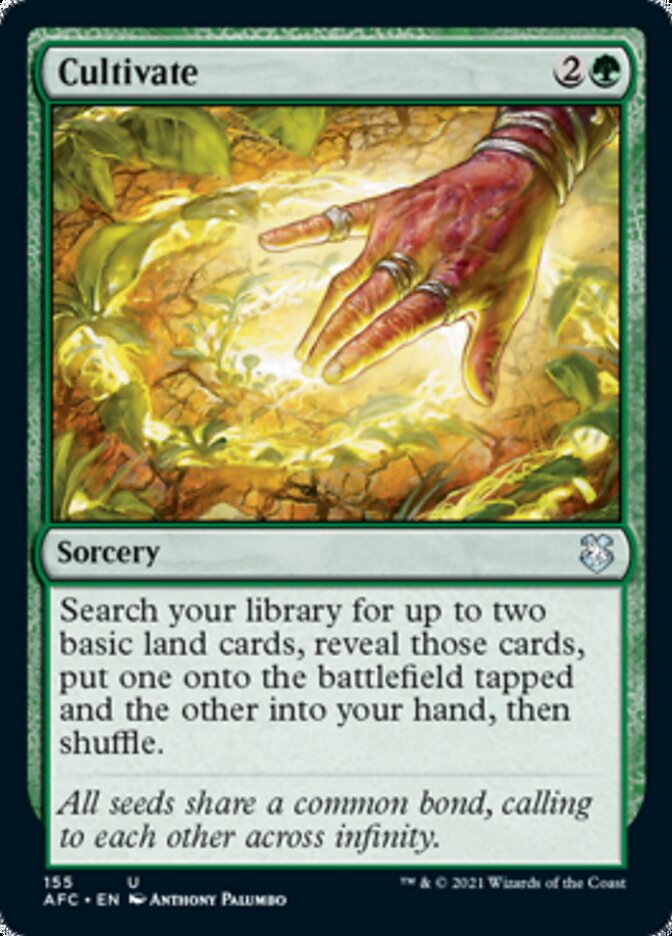 Cultivate [Dungeons & Dragons: Adventures in the Forgotten Realms Commander] | Eastridge Sports Cards & Games
