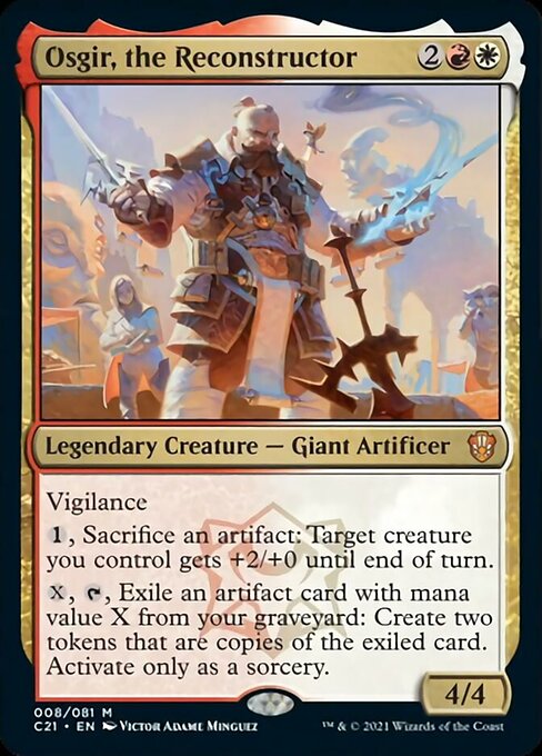 Osgir, the Reconstructor [Commander 2021] | Eastridge Sports Cards & Games