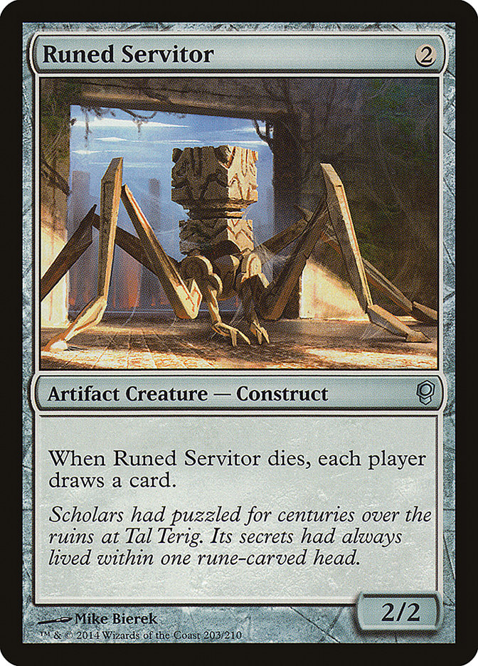 Runed Servitor [Conspiracy] | Eastridge Sports Cards & Games