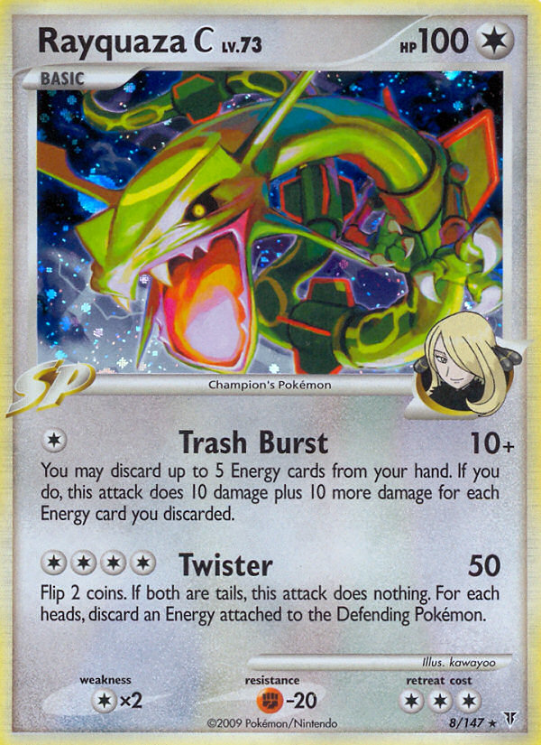 Rayquaza C (8/147) [Platinum: Supreme Victors] | Eastridge Sports Cards & Games