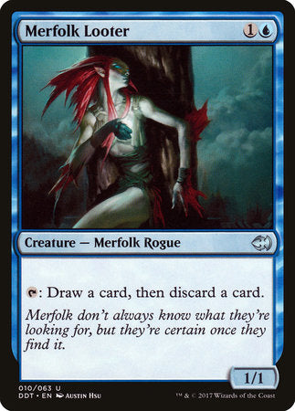 Merfolk Looter [Duel Decks: Merfolk vs. Goblins] | Eastridge Sports Cards & Games