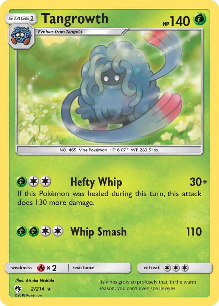 Tangrowth (2/214) [Sun & Moon: Lost Thunder] | Eastridge Sports Cards & Games