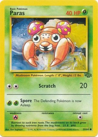 Paras (59/64) [Jungle Unlimited] | Eastridge Sports Cards & Games