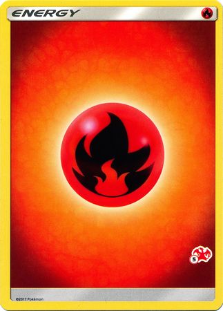 Fire Energy (Charizard Stamp #5) [Battle Academy 2020] | Eastridge Sports Cards & Games