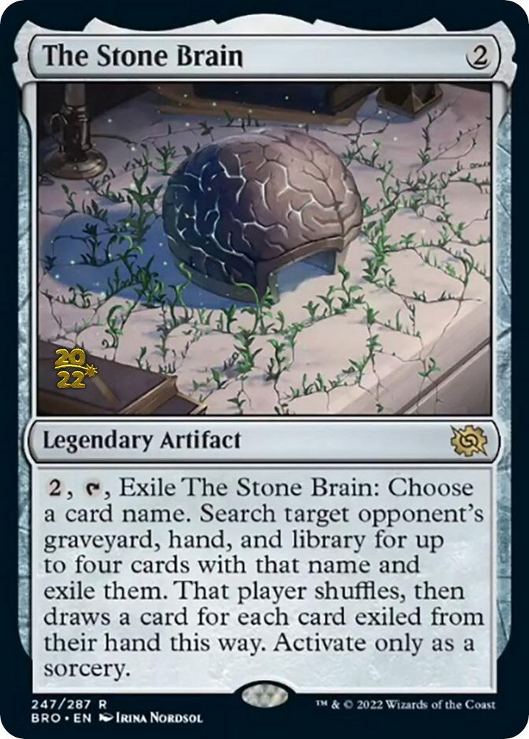 The Stone Brain [The Brothers' War: Prerelease Promos] | Eastridge Sports Cards & Games