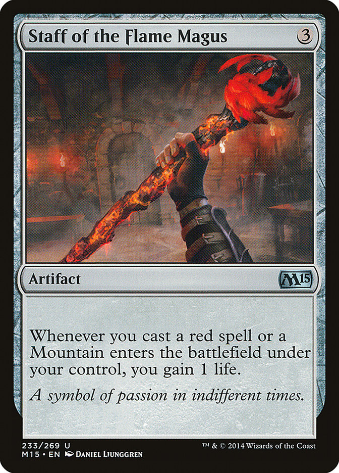 Staff of the Flame Magus [Magic 2015] | Eastridge Sports Cards & Games