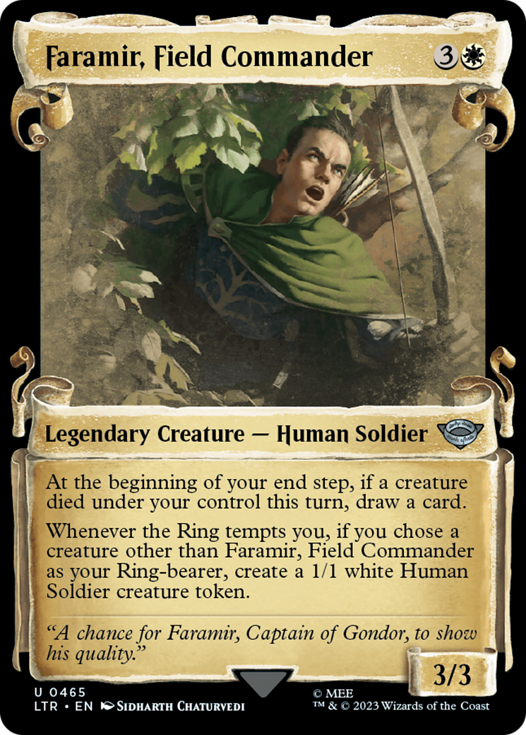 Faramir, Field Commander [The Lord of the Rings: Tales of Middle-Earth Showcase Scrolls] | Eastridge Sports Cards & Games