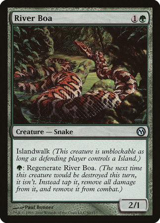 River Boa [Duels of the Planeswalkers] | Eastridge Sports Cards & Games