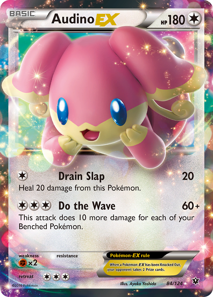 Audino EX (84/124) [XY: Fates Collide] | Eastridge Sports Cards & Games