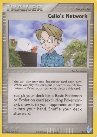 Celio's Network (8/12) [EX: Trainer Kit 2 - Minun] | Eastridge Sports Cards & Games