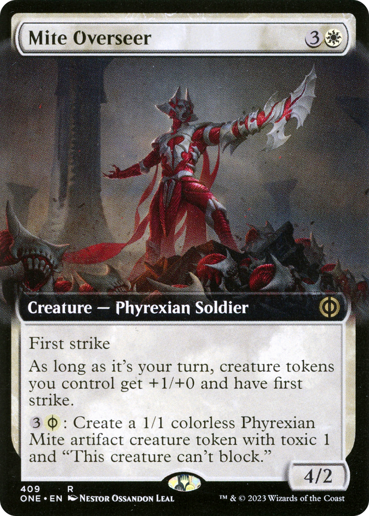 Mite Overseer (Extended Art) [Phyrexia: All Will Be One] | Eastridge Sports Cards & Games