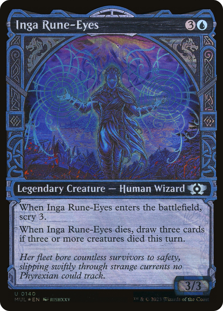 Inga Rune-Eyes (Halo Foil) [Multiverse Legends] | Eastridge Sports Cards & Games