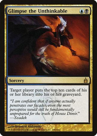 Glimpse the Unthinkable [Ravnica: City of Guilds] | Eastridge Sports Cards & Games