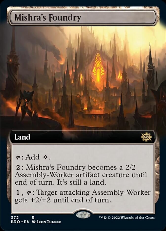 Mishra's Foundry (Extended Art) [The Brothers' War] | Eastridge Sports Cards & Games