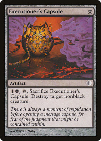 Executioner's Capsule [Shards of Alara] | Eastridge Sports Cards & Games