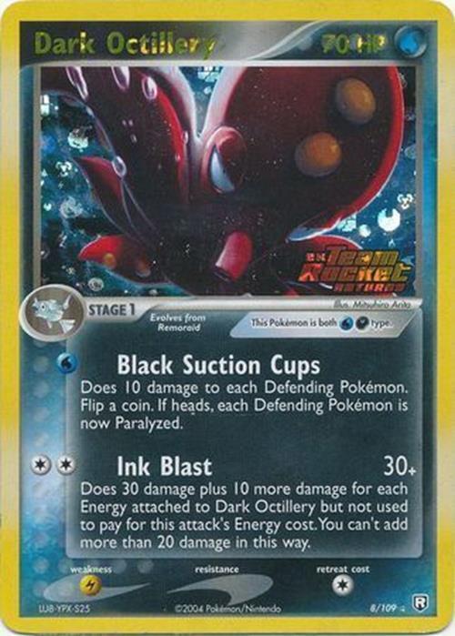 Dark Octillery (8/109) (Stamped) [EX: Team Rocket Returns] | Eastridge Sports Cards & Games