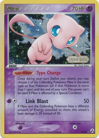 Mew (10/92) (Stamped) [EX: Legend Maker] | Eastridge Sports Cards & Games