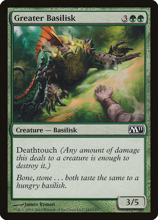 Greater Basilisk [Magic 2011] | Eastridge Sports Cards & Games