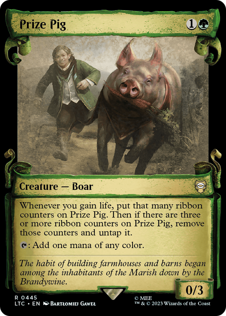 Prize Pig [The Lord of the Rings: Tales of Middle-Earth Commander Showcase Scrolls] | Eastridge Sports Cards & Games