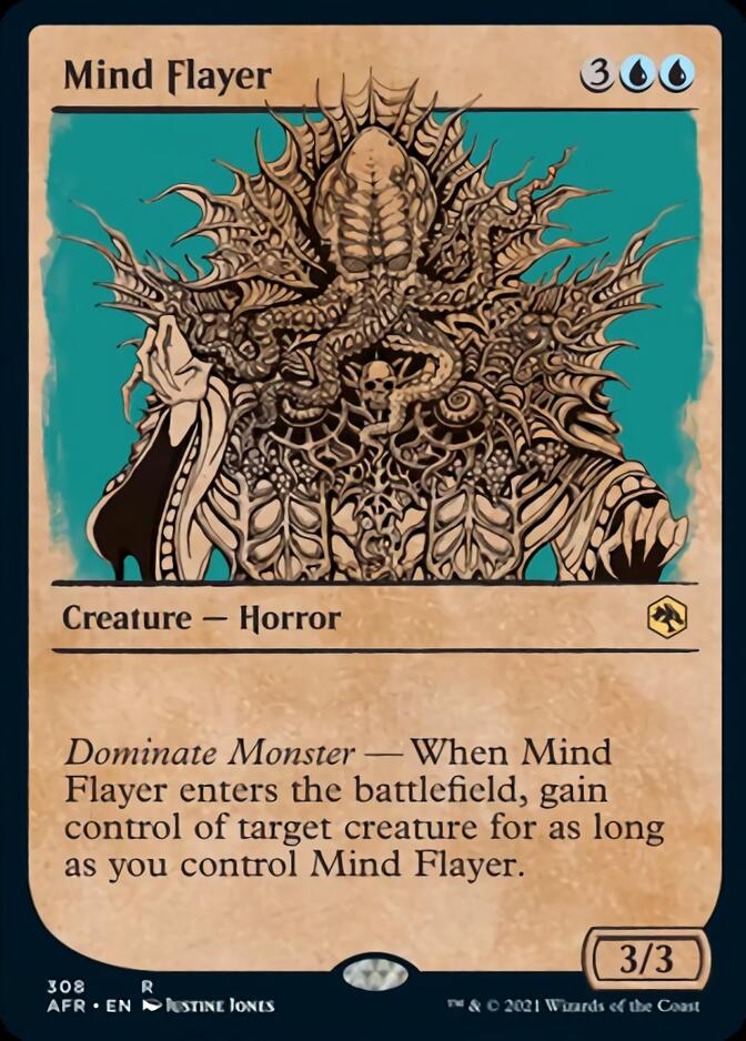 Mind Flayer (Showcase) [Dungeons & Dragons: Adventures in the Forgotten Realms] | Eastridge Sports Cards & Games