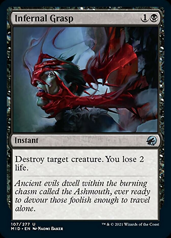 Infernal Grasp [Innistrad: Midnight Hunt] | Eastridge Sports Cards & Games
