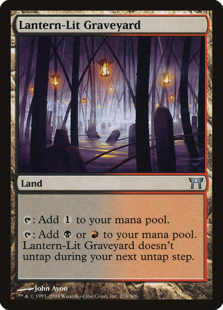 Lantern-Lit Graveyard [Champions of Kamigawa] | Eastridge Sports Cards & Games