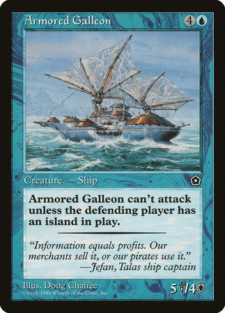 Armored Galleon [Portal Second Age] | Eastridge Sports Cards & Games