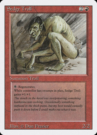 Sedge Troll [Revised Edition] | Eastridge Sports Cards & Games