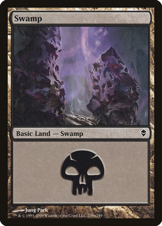 Swamp (239a) [Zendikar] | Eastridge Sports Cards & Games