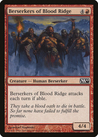 Berserkers of Blood Ridge [Magic 2010] | Eastridge Sports Cards & Games