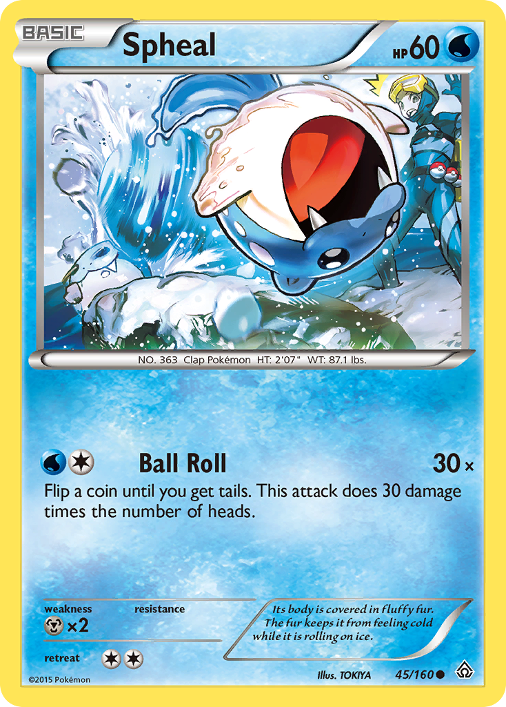 Spheal (45/160) [XY: Primal Clash] | Eastridge Sports Cards & Games