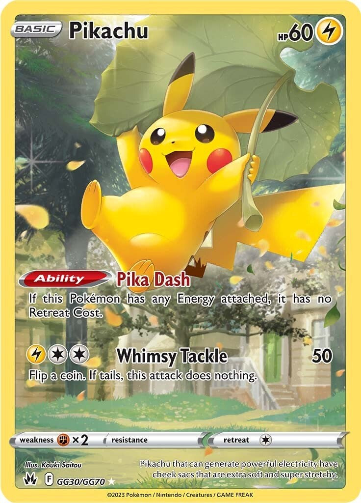 Pikachu (GG30/GG70) [Sword & Shield: Crown Zenith] | Eastridge Sports Cards & Games