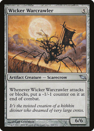 Wicker Warcrawler [Shadowmoor] | Eastridge Sports Cards & Games