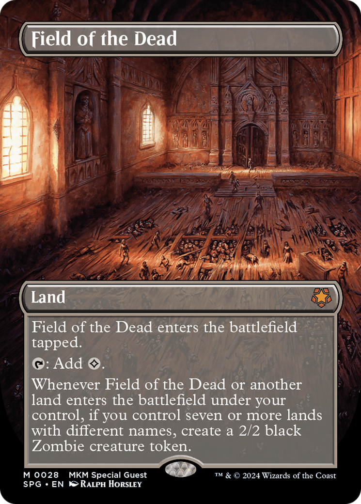Field of the Dead (Borderless) [Murders at Karlov Manor Special Guests] | Eastridge Sports Cards & Games