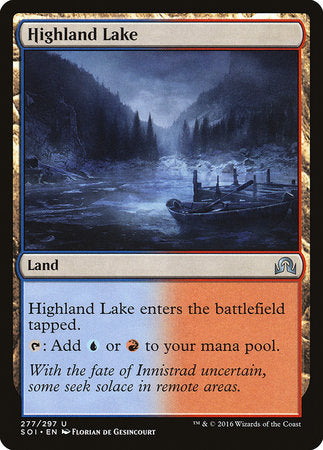 Highland Lake [Shadows over Innistrad] | Eastridge Sports Cards & Games