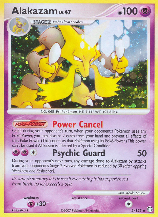 Alakazam (2/123) [Diamond & Pearl: Mysterious Treasures] | Eastridge Sports Cards & Games