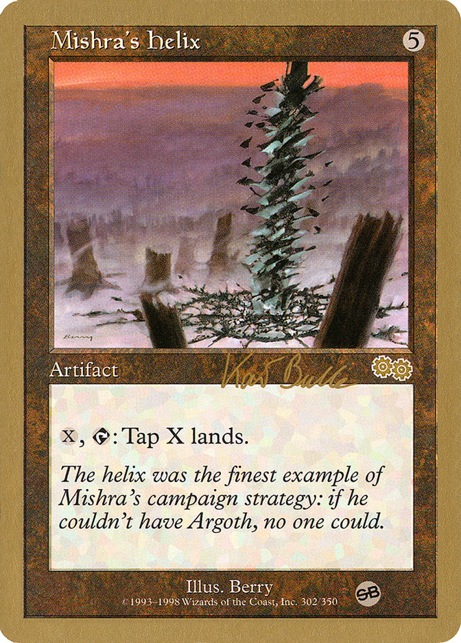 Mishra's Helix (Kai Budde) (SB) [World Championship Decks 1999] | Eastridge Sports Cards & Games
