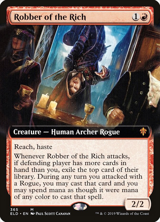 Robber of the Rich (Extended Art) [Throne of Eldraine] | Eastridge Sports Cards & Games