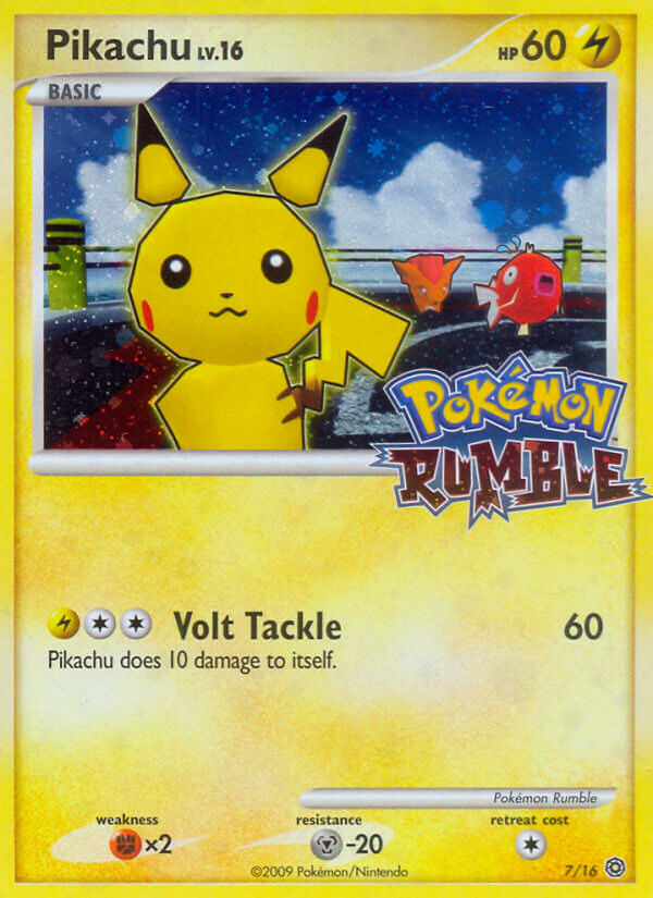 Pikachu (7/16) [Pokémon Rumble] | Eastridge Sports Cards & Games