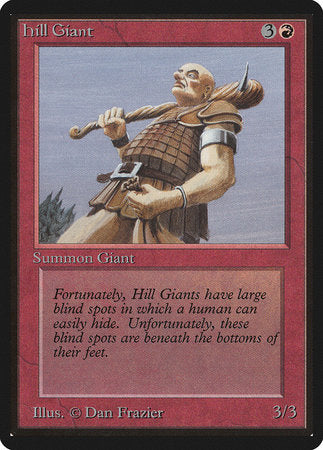 Hill Giant [Limited Edition Beta] | Eastridge Sports Cards & Games