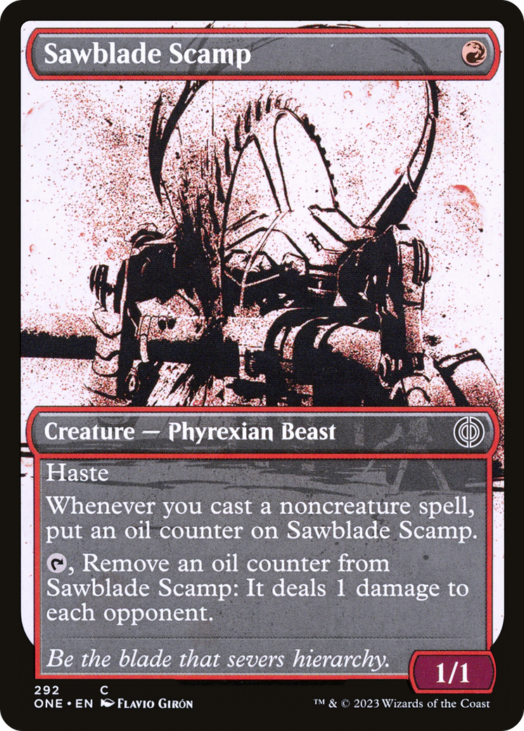 Sawblade Scamp (Showcase Ichor) [Phyrexia: All Will Be One] | Eastridge Sports Cards & Games