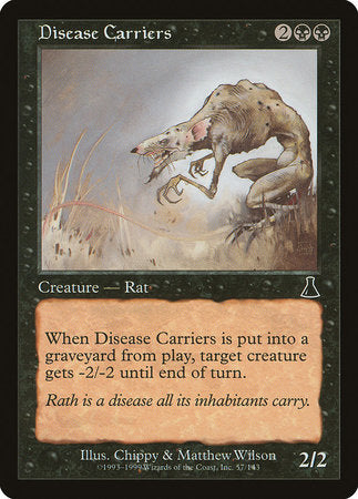 Disease Carriers [Urza's Destiny] | Eastridge Sports Cards & Games