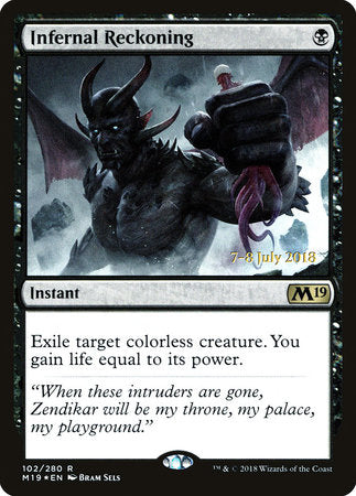 Infernal Reckoning [Core Set 2019 Promos] | Eastridge Sports Cards & Games