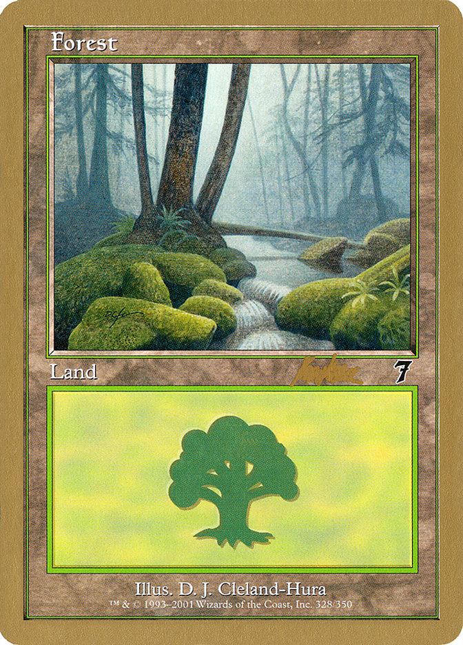 Forest (328) (Brian Kibler) [World Championship Decks 2002] | Eastridge Sports Cards & Games