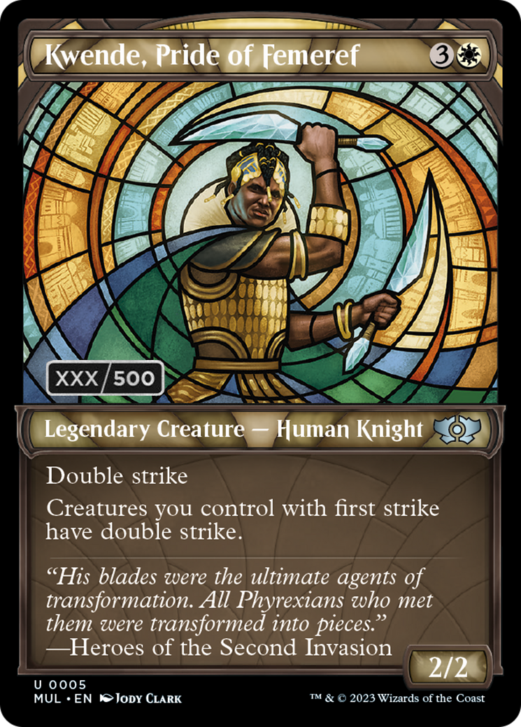 Kwende, Pride of Femeref (Serialized) [Multiverse Legends] | Eastridge Sports Cards & Games